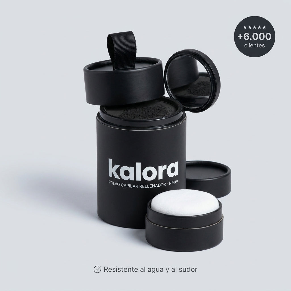 Fibras capilares Kalora abiertas